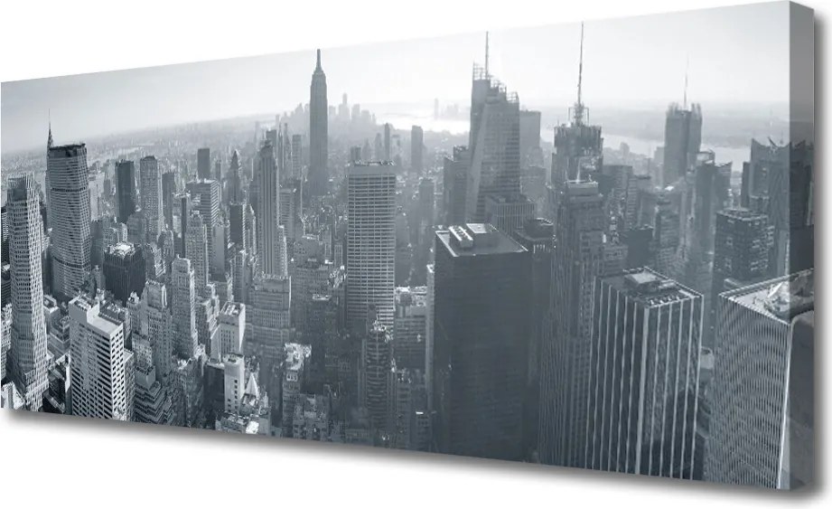 Obraz na płótnie Panorama Miejskich Wieżowców