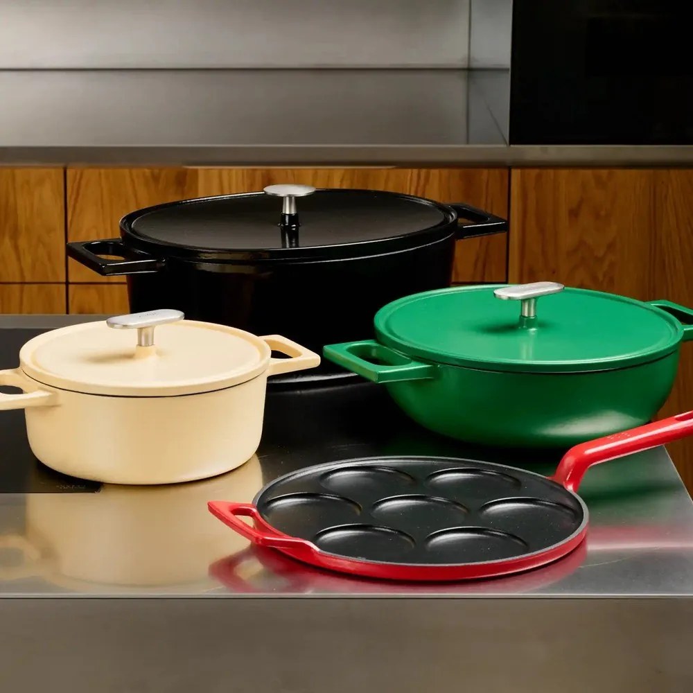 Garnek żeliwny z pokrywką odpowiedni na indukcję 5,5 l Mattia 3.0 – FABINI