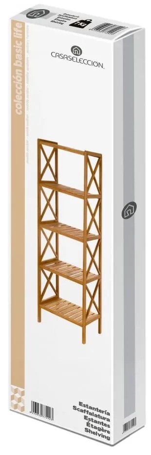 Bambusowy regał łazienkowy 36,5x153 cm – Casa Selección