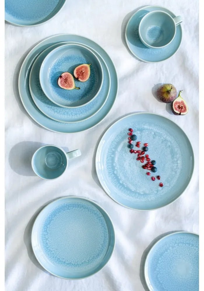 Niebieski/turkusowy porcelanowy kubek do cappuccino 250 ml Crafted Blueberry – like | Villeroy &amp; Boch