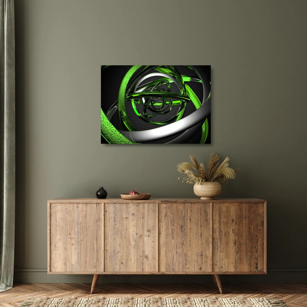 Obraz na szkle abstrakcji (70x50 cm)