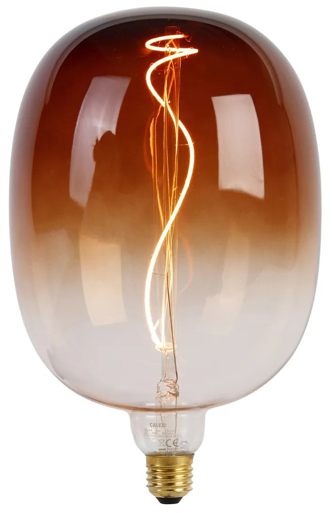 Rustykalna lampa stołowa z drewna naturalnego w komplecie z LED G170 - Bloc Rustykalny / Vintage Oswietlenie wewnetrzne