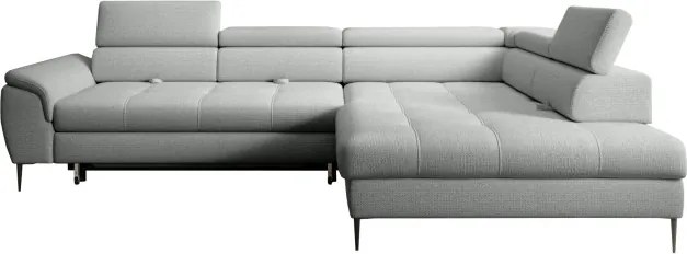 Narożnik EMPOLI L Prawostronny z funkcją spania Prawostronny w ktaninie ARAGON 80 WERSAL