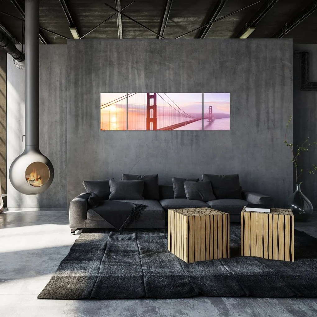 Obraz - San Francisco (170x50 cm)