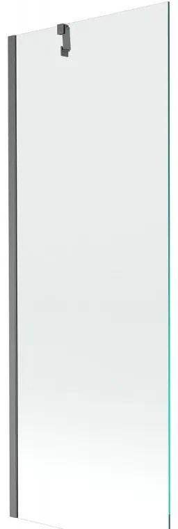 Mexen Next parawan nawannowy 1-skrzydłowy 70 x 150 cm, transparent, gun gray szczotkowany - 895-070-000-00-00-66