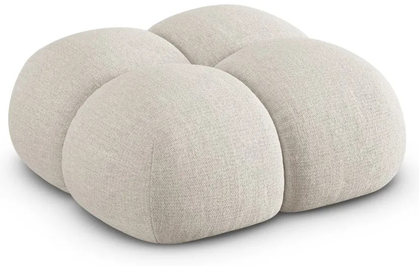 Beżowy podnóżek Loretto – Cosmopolitan Design