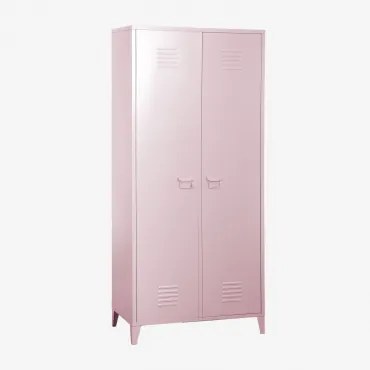 Zweitüriger Spindschrank Aus Stahl Pohpli Toasted Almond - Sklum