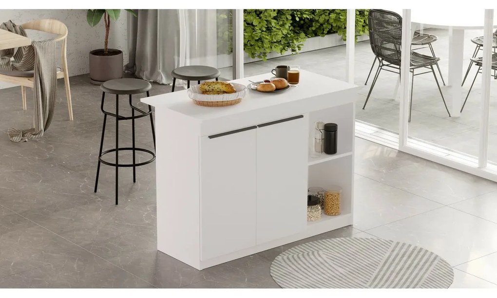 Stół barowy Mona 2 White