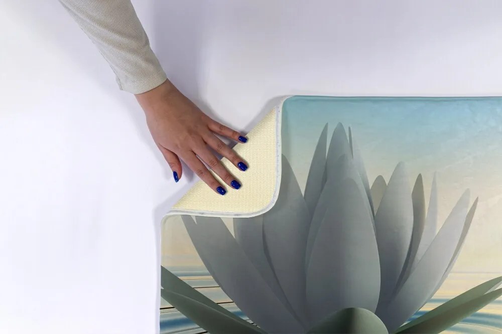 Dywanik łazienkowy Dywanik łazienkowy Kwiaty Lilie wodne