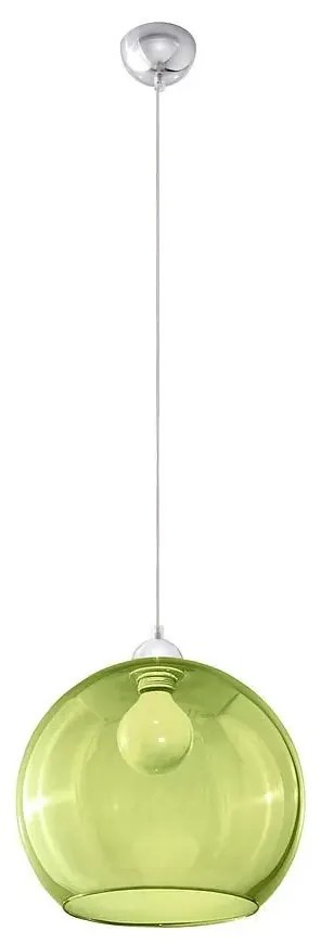 Okrągła szklana lampa wisząca E8-B11