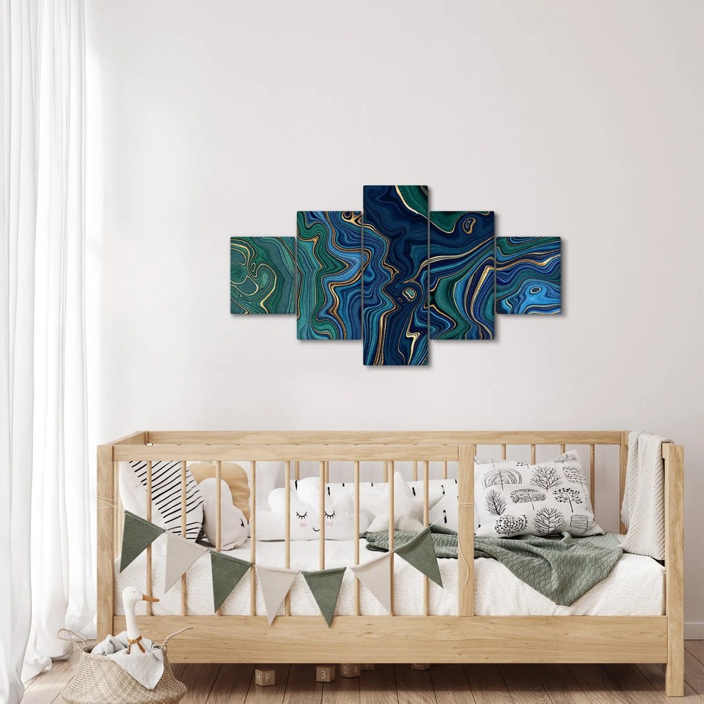 Obraz - Marmur agatowy (125x70 cm)