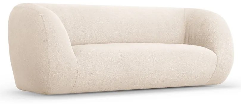 Kremowa sofa z materiału bouclé 210 cm Essen – Cosmopolitan Design