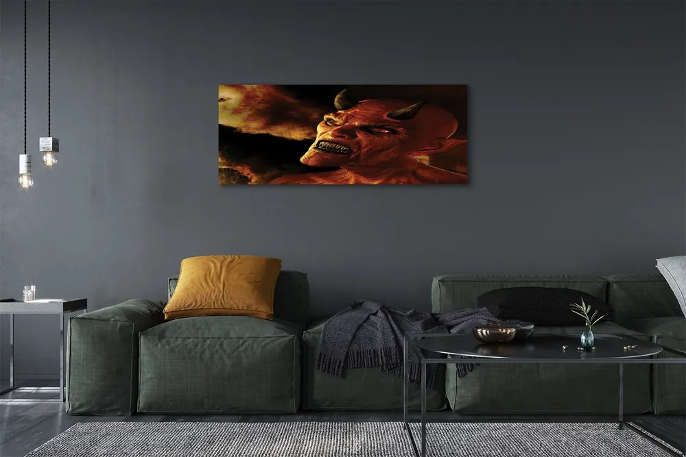 Obraz drukowany na płótnie Diabeł