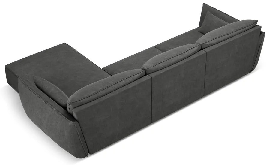 Szary narożnik (prawostronny) Vanda – Mazzini Sofas
