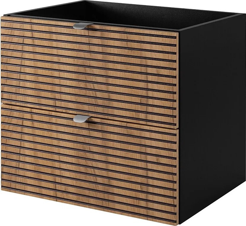 Meble łazienkowe, Czarny Mat, 60 x 57 x 46 cm