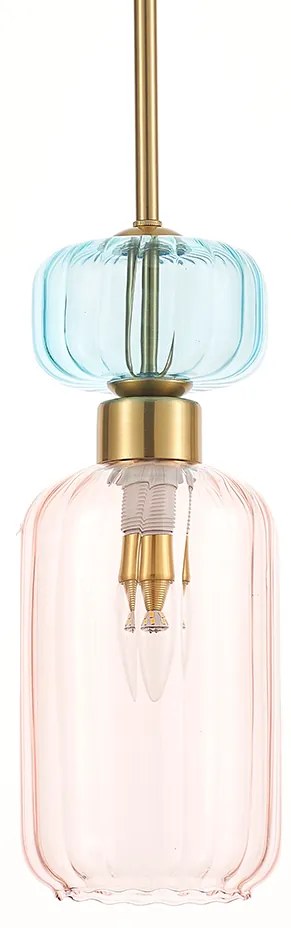 Lampa wisząca MOLLY PINK 1xE14