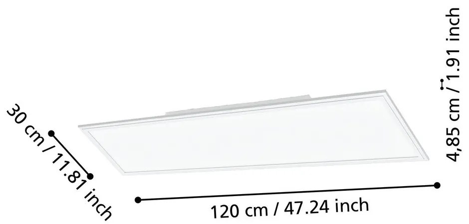 Inteligentna lampa sufitowa LED 33,5 W SALOBRENA-Z – EGLO