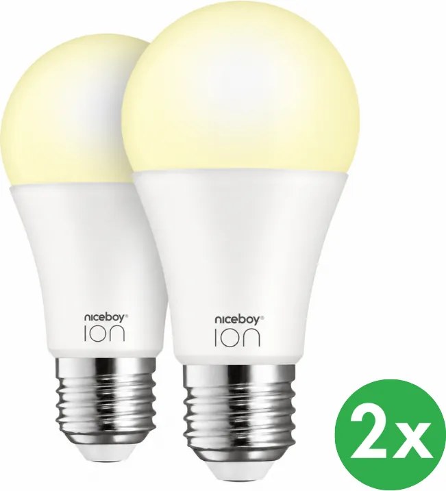 Żarówki Niceboy ION SmartBulb AMBIENT 9 W, E27, 2 szt.