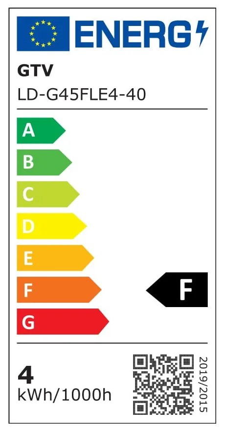 Żarówka filamentowa z neutralnym światłem z gwintem E14, 4 W – GTV