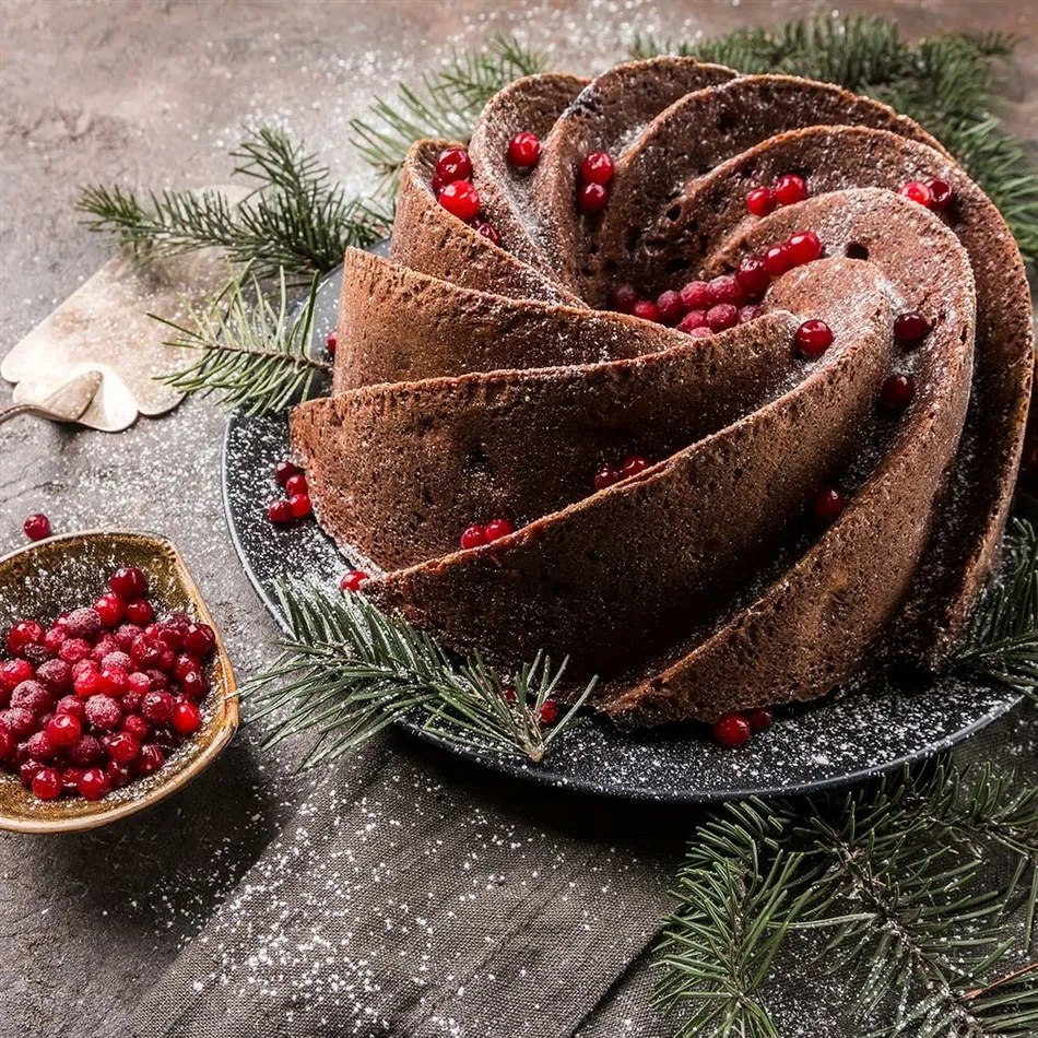 Orion Forma silikon BABKA FLOWER, pomarańczowy