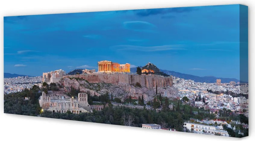 Duży obraz na płótnie Klasyczna Panorama Aten