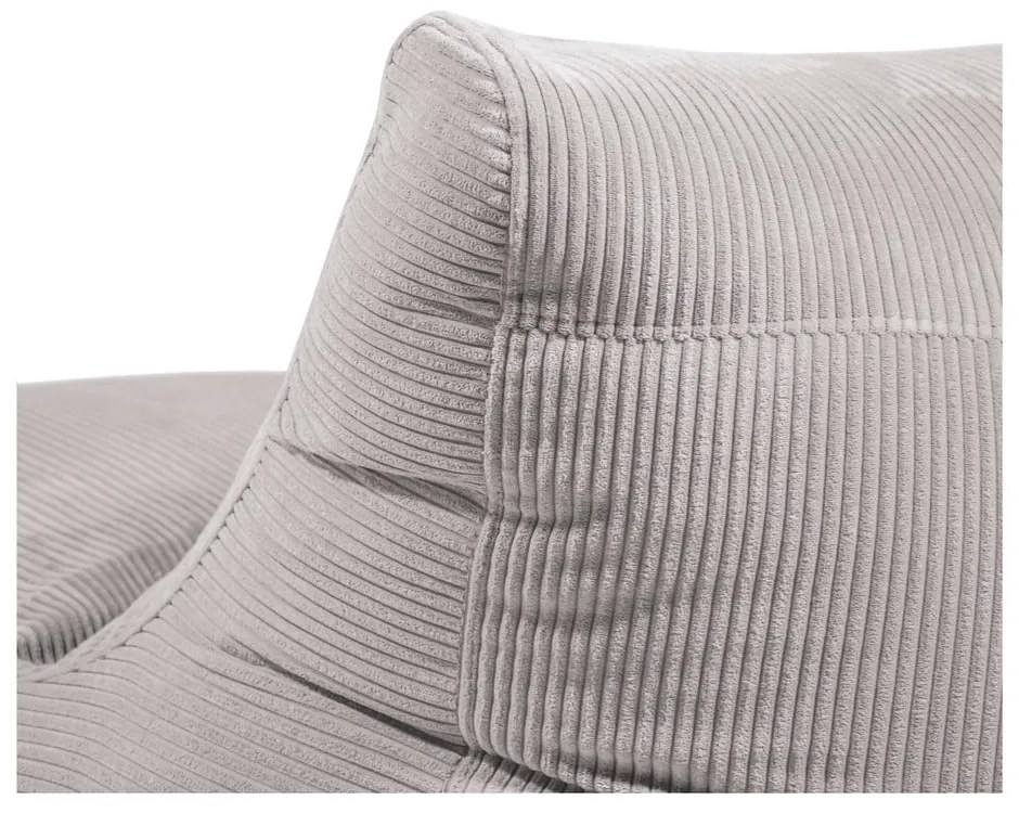 Fioletowy sztruksowy worek do siedzenia Seat 100 Lounge – SLOWDOWN