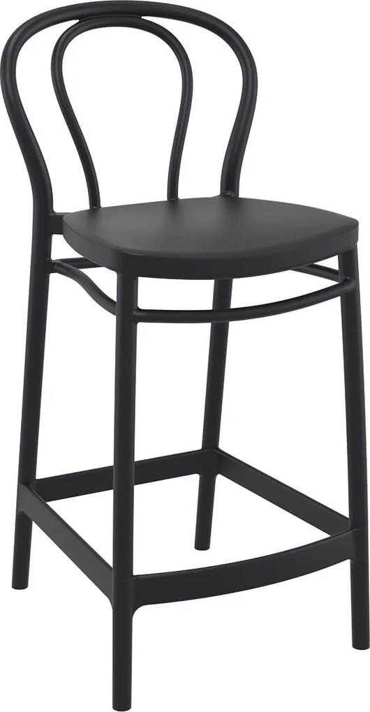 Hoker z tworzywa do domu i kawiarni Victor Bar 65