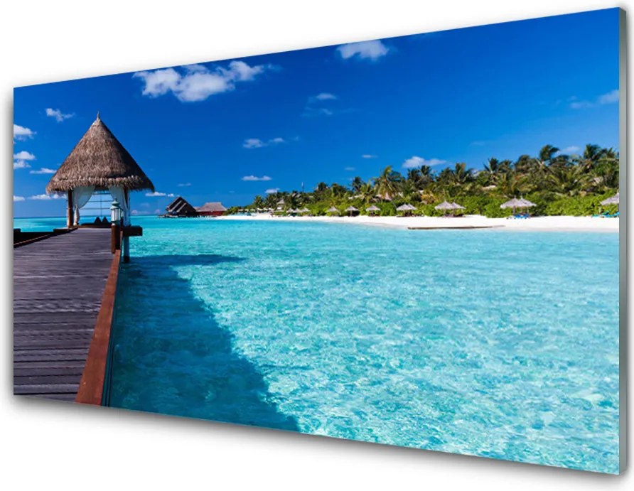 Panel Szklany Monumentalny Most nad Zatoką