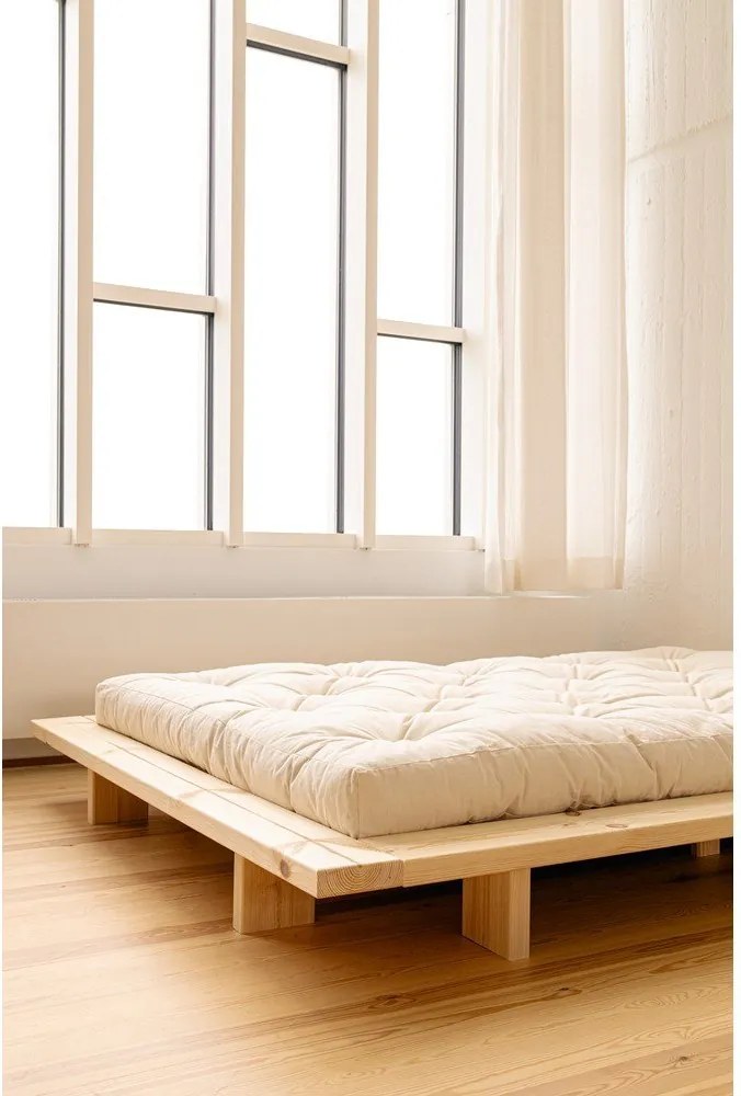 Biały ekstra miękki materac futon 140x200 cm Double Latex – Karup Design