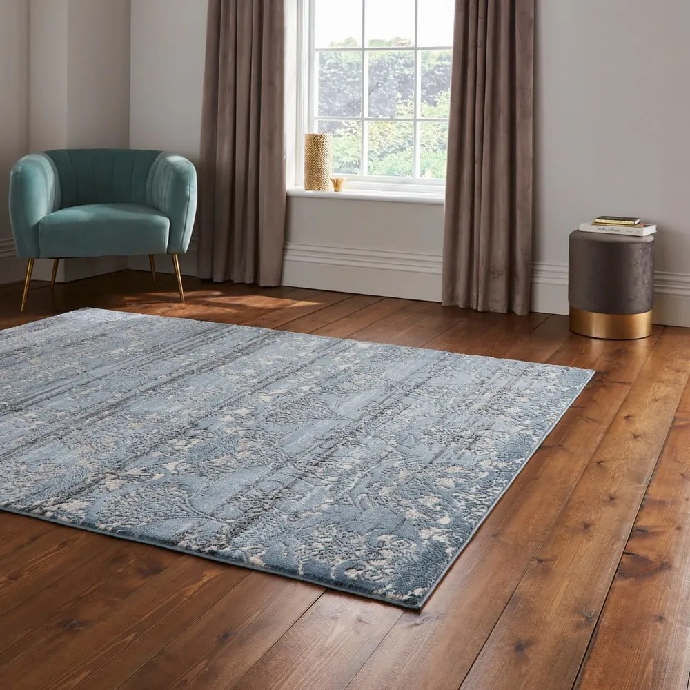 Ciemnoniebieski dywan 200x285 cm Imperial Midnight – Think Rugs