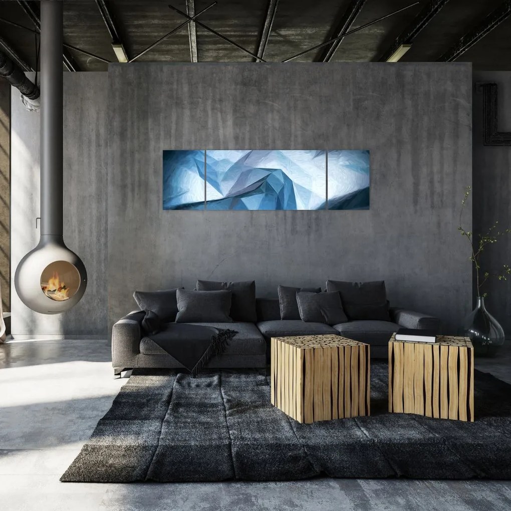 Obraz abstrakcji (170x50 cm)