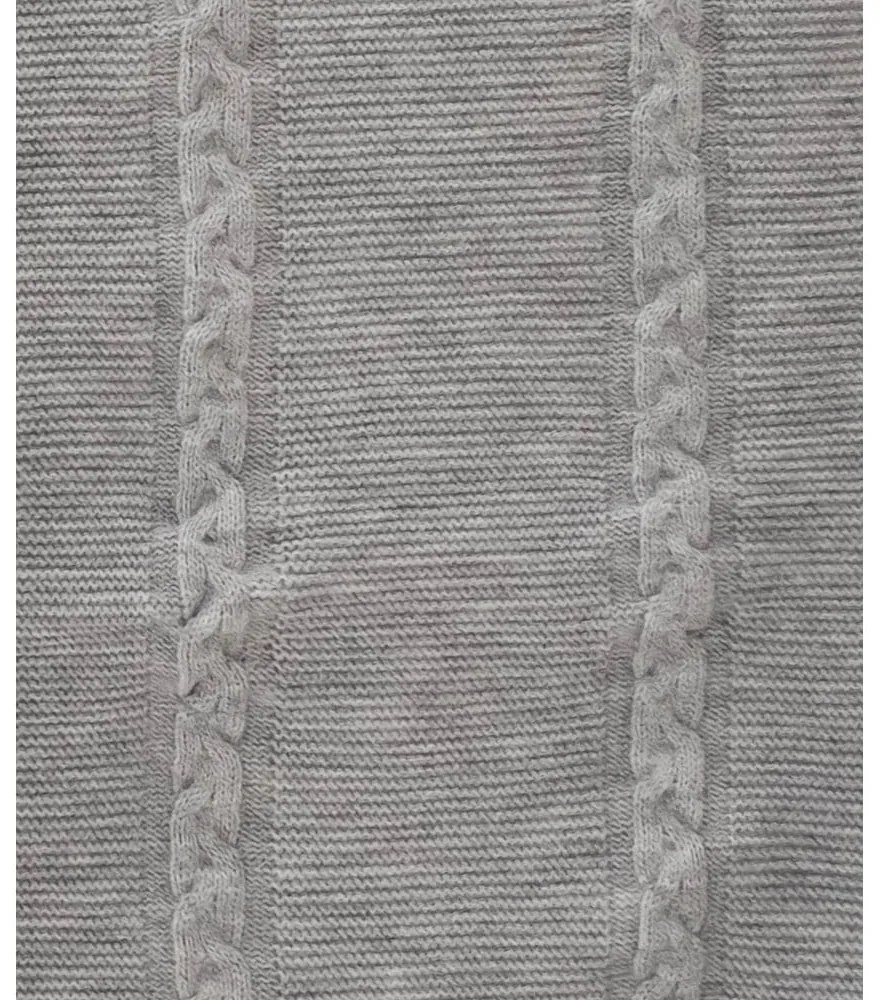 Szara narzuta 200x220 cm Trenza – Oyo Concept