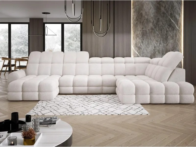 Narożnik TOLLO XL Prawostronny Elektryczna regulacja Tkanina ANTHOLOGY 01 WERSAL