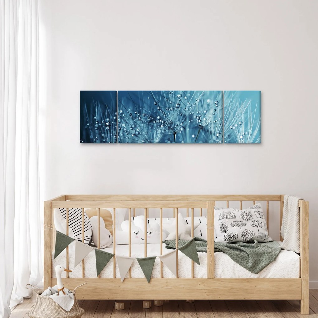 Obraz - Krople rosy (170x50 cm)