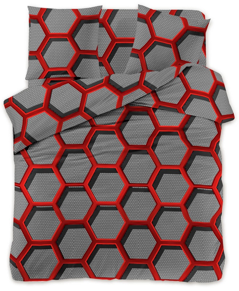 PrzytulneMieszkanie.pl PrzytulneMieszkanie.pl Pościel z mikrofibry ZORINO szara Rozmiar pościeli: 70 x 90 cm | 140 x 220 cm