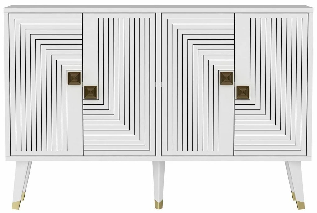 Szafka Ahart White and Gold