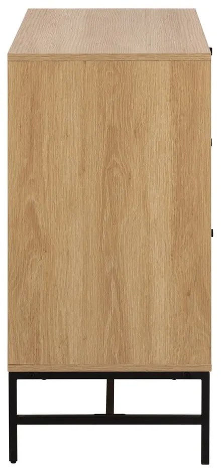 Komoda w dekorze dębu w naturalnym kolorze 81x80x40 cm Albany – Actona