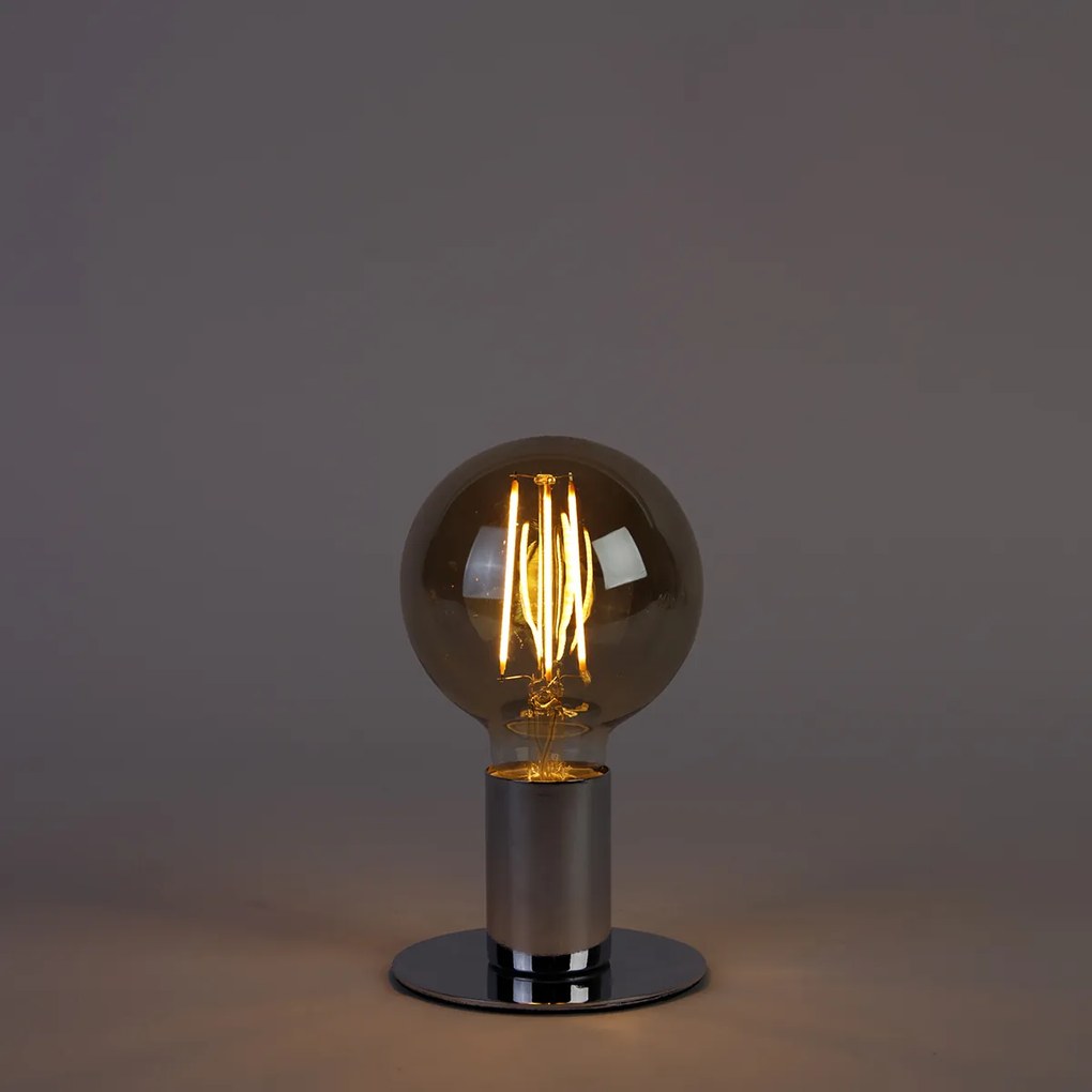 Zestaw 5 żarówek LED E27 z 3-stopniowym ściemnianiem, G95, szkło złote, 5W, 380lm, 2200K