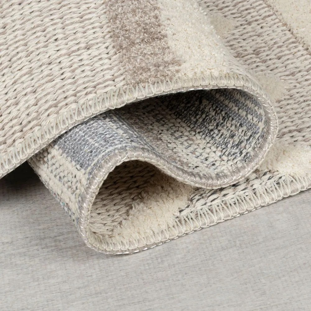 Szarobeżowy dywan odpowiedni do prania 116x170 cm Everette – Flair Rugs