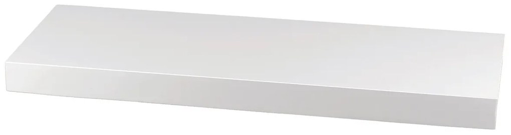 Półka ścienna P-001, biały połysk