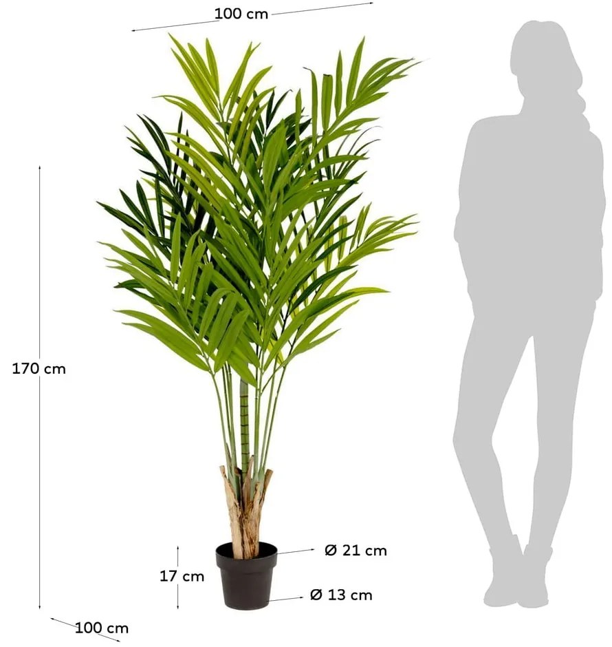 Sztuczny bambus (wysokość 170 cm) – Kave Home