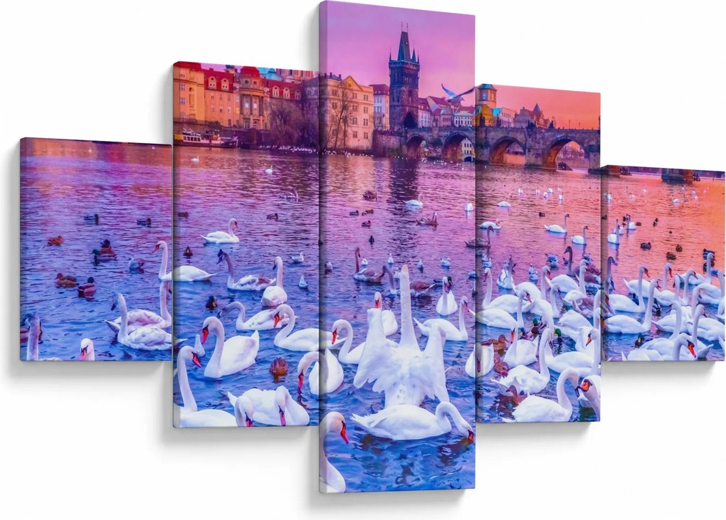Obraz - Praga (125x70 cm)
