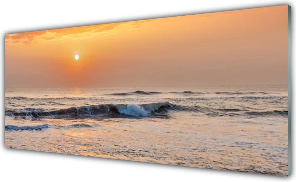 Panel Kuchenny Wzburzone Fale Oceanu