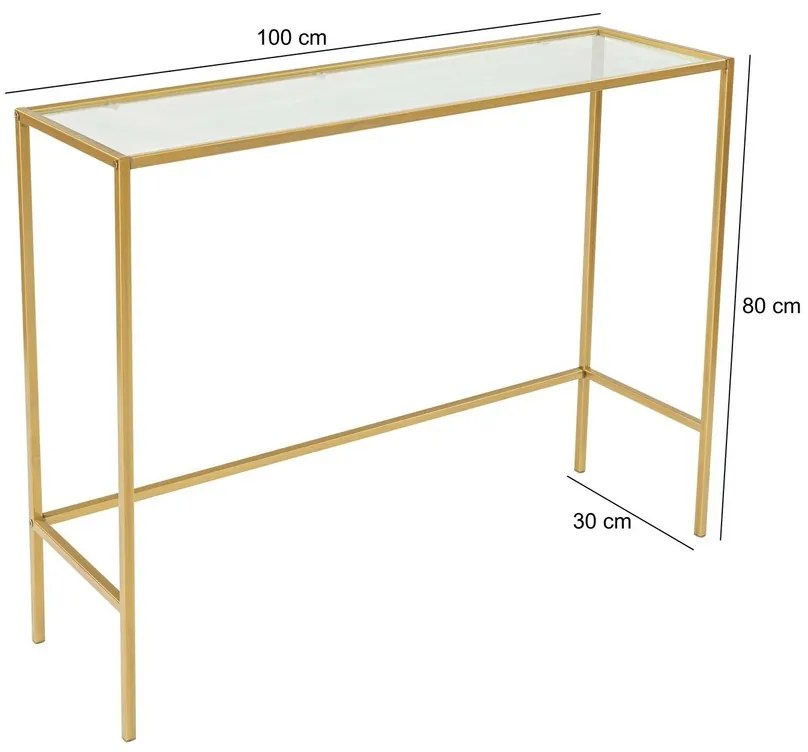 Stolik dekoracyjny Canvas Gold