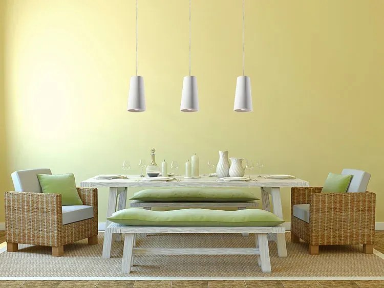 Biała stożkowa lampa wisząca D4-P85