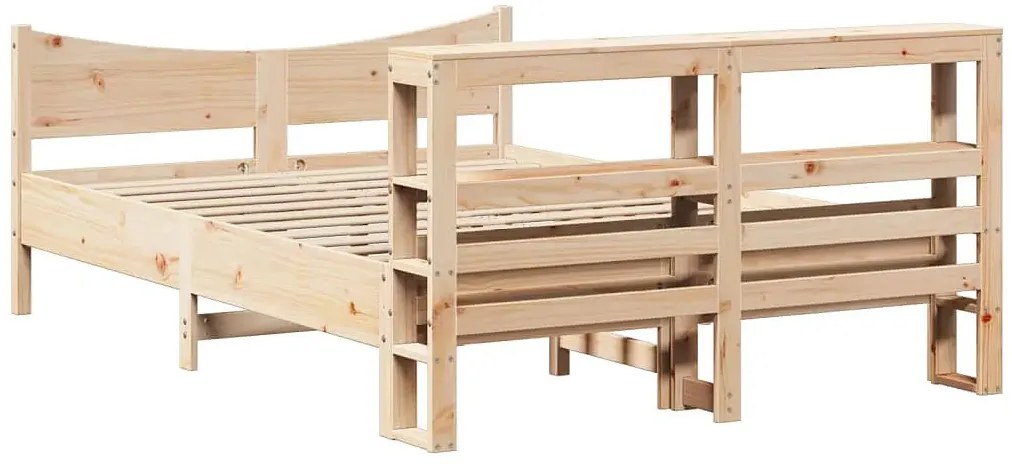 Sosnowe Łóżko Z Zagłówkiem 120X200 K2-Z79