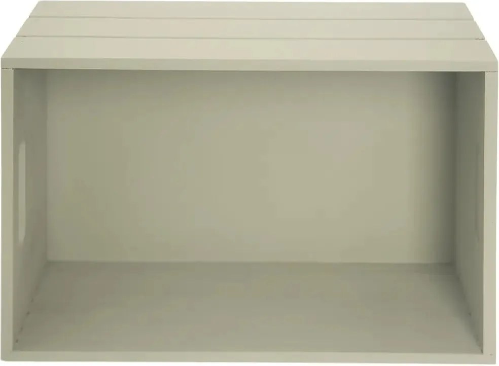 Orion Skrzynka drewniana, zielony, 31 x 21 x 13  cm, M