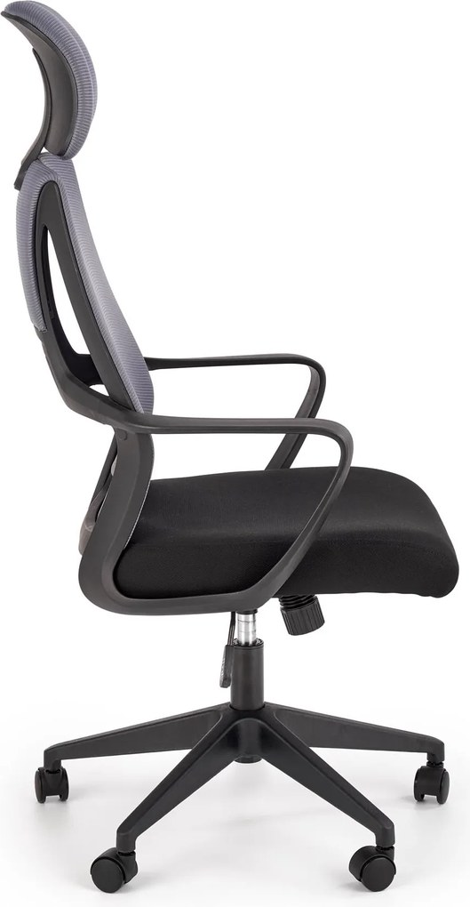 Obrotowe krzesło gabinetowe z zagłówkiem Valdez