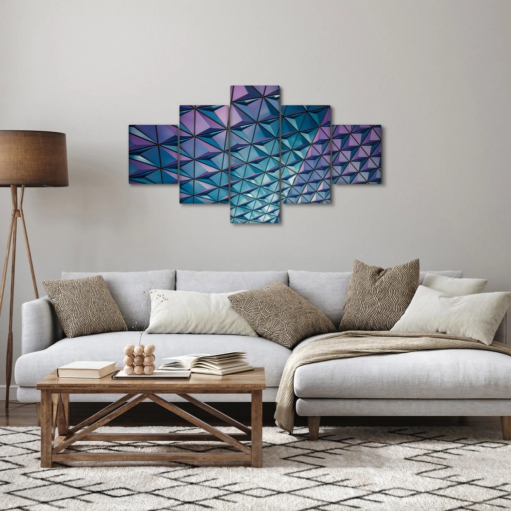 Obraz - struktura koloru (125x70 cm)