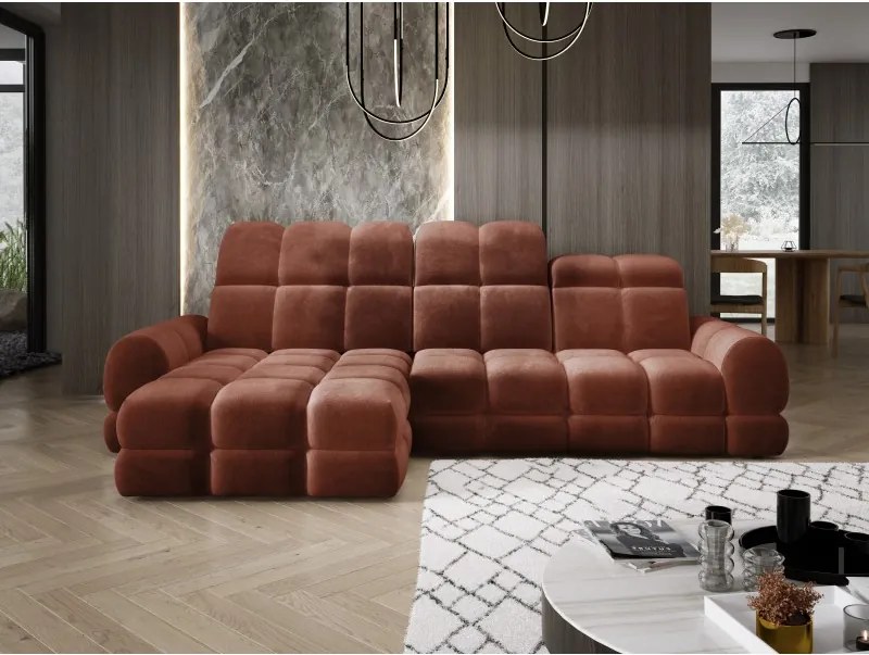 Narożnik TOLLO MINI z elektryczną regulacją siedziska WERSAL